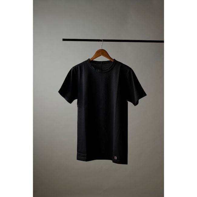 ReCOM　半袖Tシャツ ブラック クルーネック